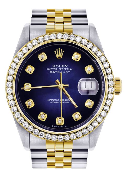 rolex mens watch diamond bezel|rolex diamond bezel price.